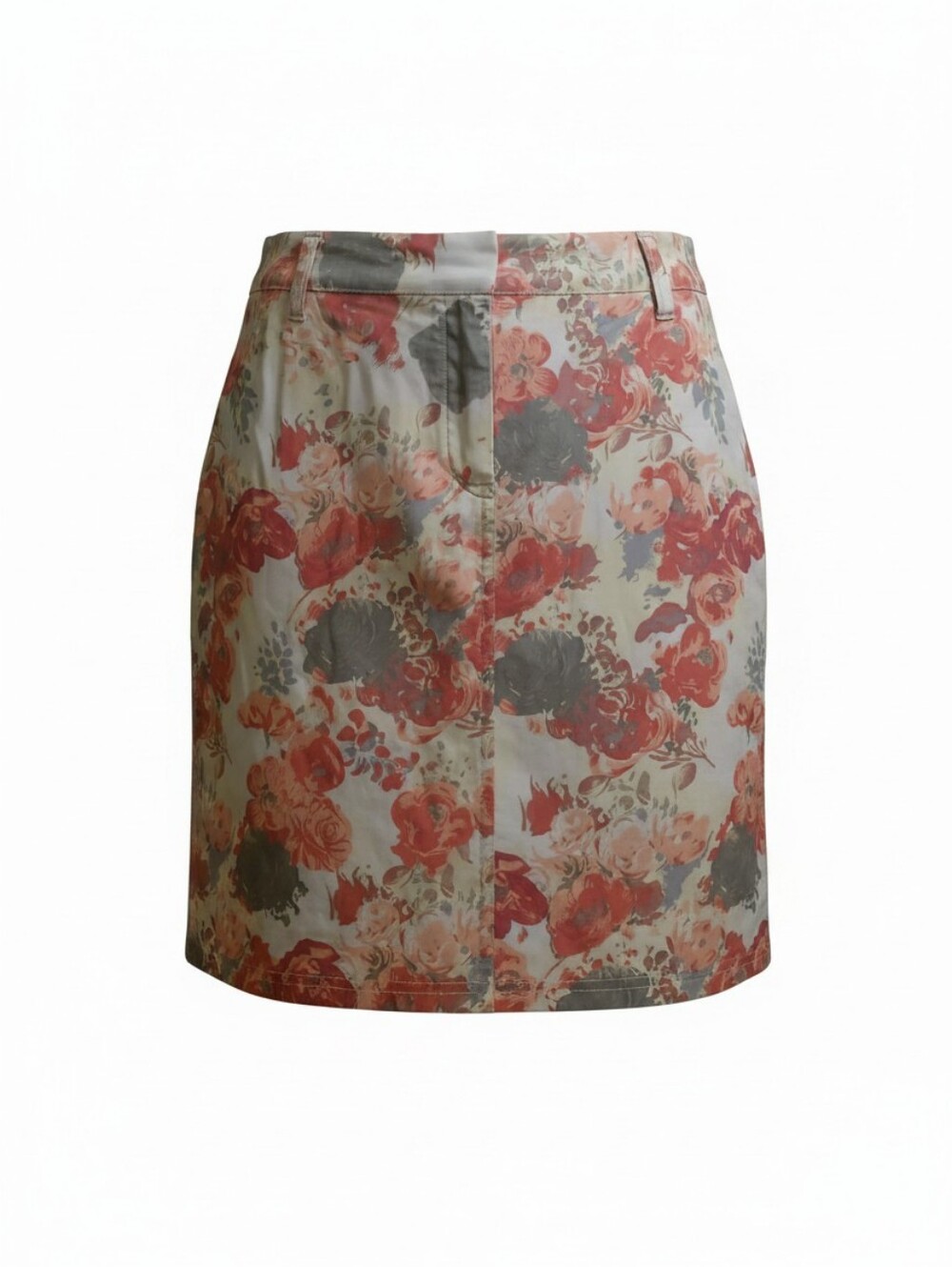Cotton Skort, Bright Floral